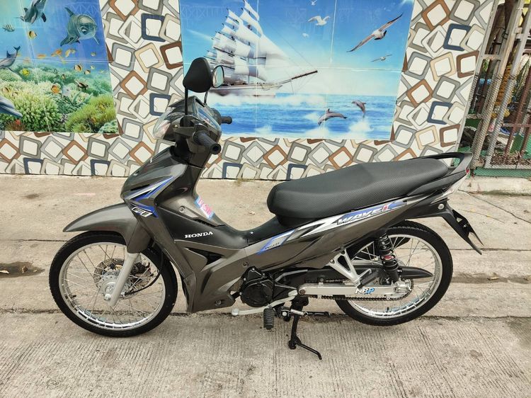 🛵ยังไงก็ขาย WAVE110 i ปี 56 เครื่องดี สีสวย สตาร์ทเท้า ท่อดัง รถบ้านเดิมๆ เล่มชุดโอนครบ+เปลี่ยนถ่ายน้ำมันเครื่องฟรี ส่งฟรี30 ก.ม รูปที่ 2