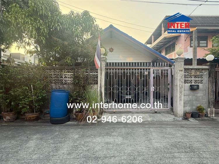 บ้านเดี่ยว 1 ชั้น 43 ตร.ว. บ้านเดี่ยว ซอยรามอินทรา8 แยก22 ถนนรามอินทรา ถนนรามอินทรา-ลาดปลาเค้า เขตบางเขน กรุงเทพมหานคร