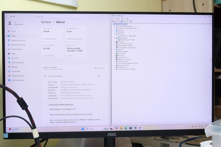 MSI TRIDENT 3 Core i7-12700F.RTX3060.RAM16GB  - ID26010164 รูปที่ 10