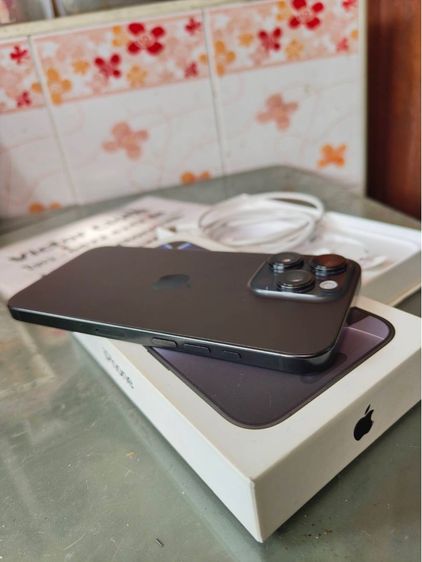 ขาย iPhone 16 Pro Max ความจุ256Gb สีดำ อุปกรณ์ครบยกกล่อง รอบชาร์จ233 Battery Health 88 สภาพสวยมากไร้รอย การใช้งานปกติทุกระบบ รูปที่ 7