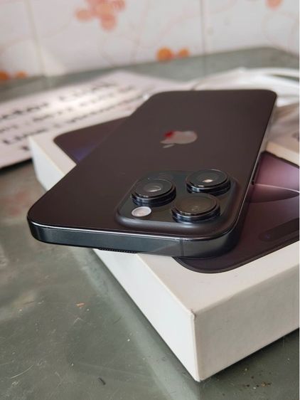 ขาย iPhone 16 Pro Max ความจุ256Gb สีดำ อุปกรณ์ครบยกกล่อง รอบชาร์จ233 Battery Health 88 สภาพสวยมากไร้รอย การใช้งานปกติทุกระบบ รูปที่ 8