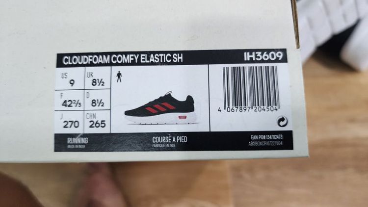 รองเท้า Adidas Couldfoam Comfy เบอร์ 8.5 รูปที่ 4