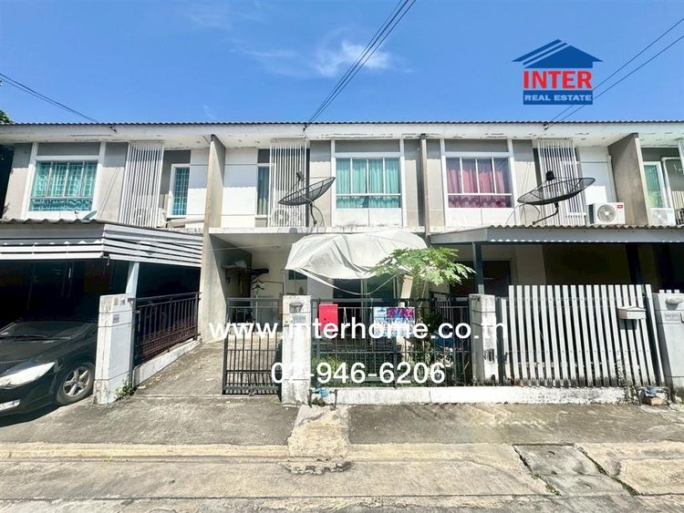 ทาวน์เฮ้าส์ 2 ชั้น 18.7 ตร.ว. หมู่บ้านพฤกษาวิลล์67 เพชรเกษม91 ซอยเพชรเกษม91 ถนนเพชรเกษม ถนนพุทธมณฑลสาย4 กระทุ่มแบน สมุทรสาคร