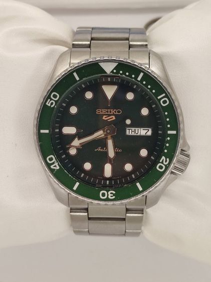 SEIKO 5 SPORT NEW LOGO รหัส SRPD61K1  น้อง HULK เขียว 