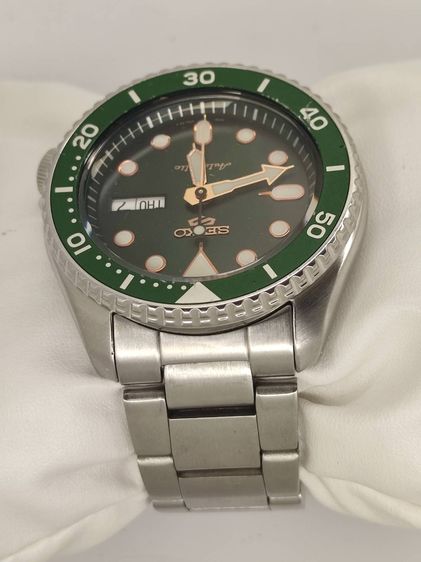 SEIKO 5 SPORT NEW LOGO รหัส SRPD61K1  น้อง HULK เขียว  รูปที่ 5