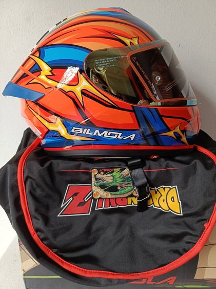หมวกกันน็อค Bimola Dragonball Z แท้ ของใหม่ รูปที่ 3