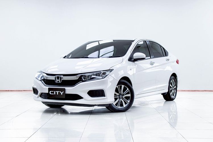 Honda City 2019 1.5 V Plus i-VTEC Sedan เบนซิน ไม่ติดแก๊ส เกียร์อัตโนมัติ ขาว รูปที่ 4