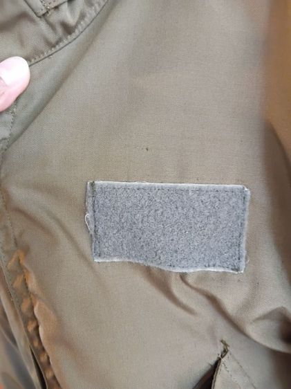 Vintage Jacket US Army Flyer's Lightweight Nomex Green Bomber Style Size Med-Reg รูปที่ 10