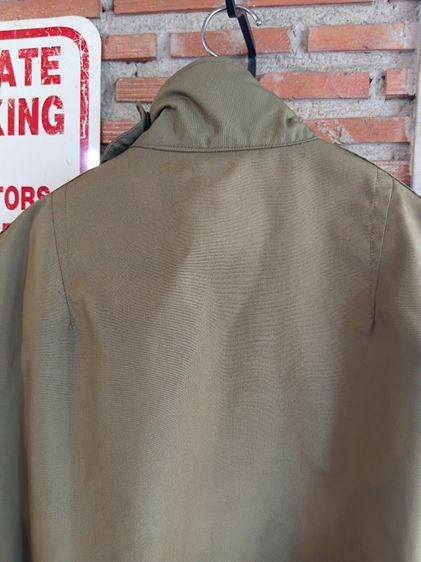 Vintage Jacket US Army Flyer's Lightweight Nomex Green Bomber Style Size Med-Reg รูปที่ 2