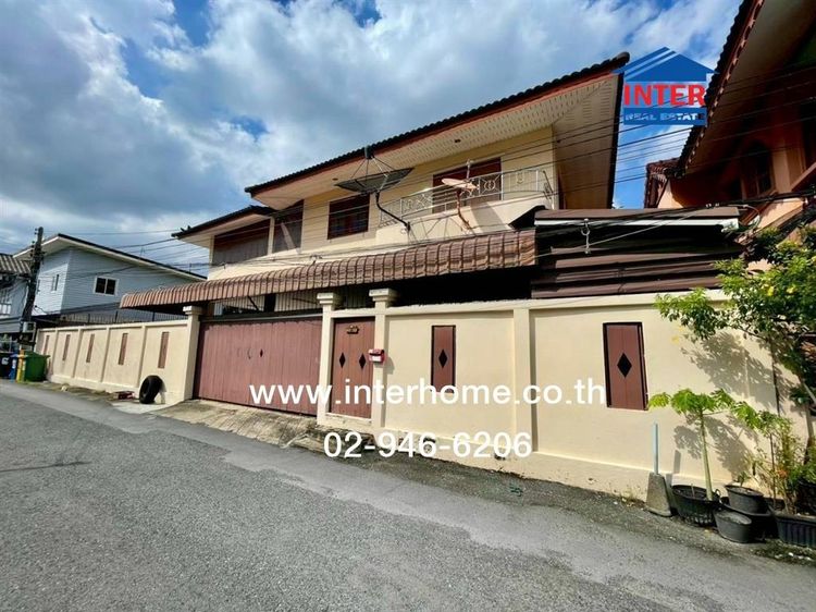 บ้านเดี่ยว 2 ชั้น 64 ตร.ว. หมู่บ้านคลองกุ่มนิเวศน์ (หมู่บ้านเจริญกาญจน์) ใกล้สำนักงานเขตบึงกุ่ม ซอยเสรีไทย41 ถนนเสรีไทย ถนนซอยเสรีไทย41 