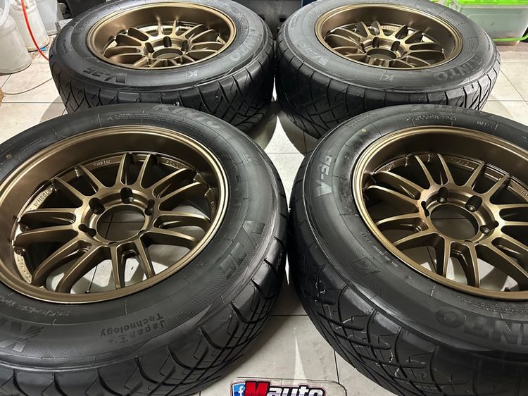 RE 30 18x95 6x139 พร้อมยาง KINTO 265 60 18 ครบชุด รูปที่ 8