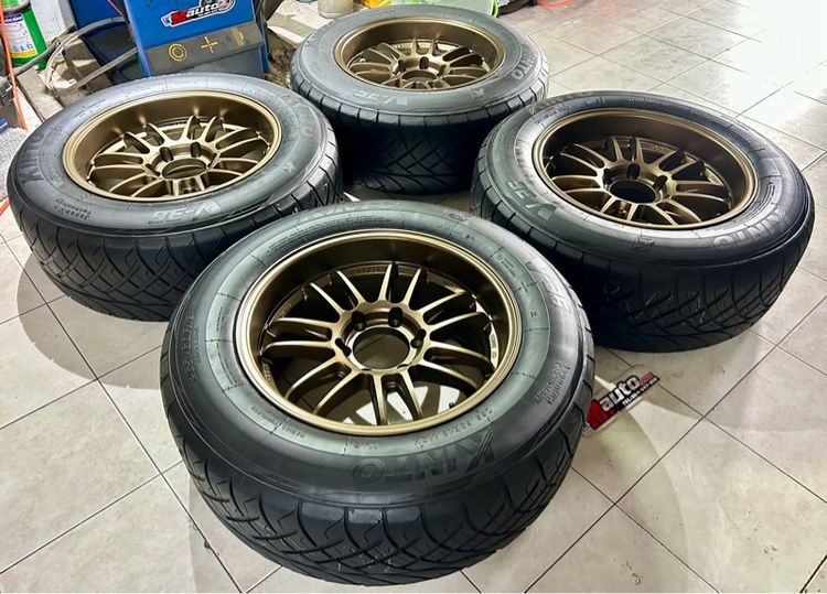 RE 30 18x95 6x139 พร้อมยาง KINTO 265 60 18 ครบชุด รูปที่ 2