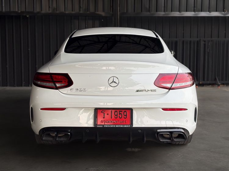 Mercedes-Benz C-Class 2023 C200 Sedan เบนซิน ไม่ติดแก๊ส เกียร์อัตโนมัติ ขาว รูปที่ 4