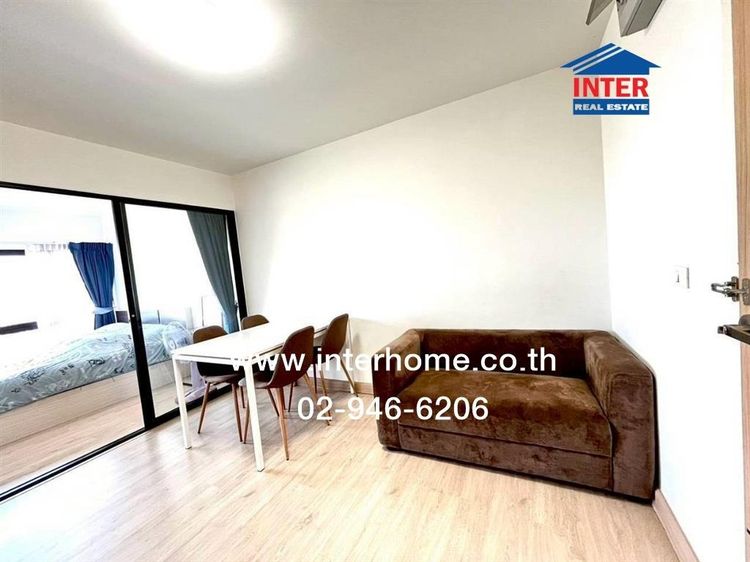 คอนโดมิเนียม 32.22 ตร.ม. เพลินเพลิน คอนโดมิเนียม แจ้งวัฒนะ-ปากเกร็ด ใกล้บิ๊กซี ปากเกร็ด ซอยเลี่ยงเมืองปากเกร็ด41 ถนนแจ้งวัฒนะ ถนนติวานนท์ รูปที่ 3