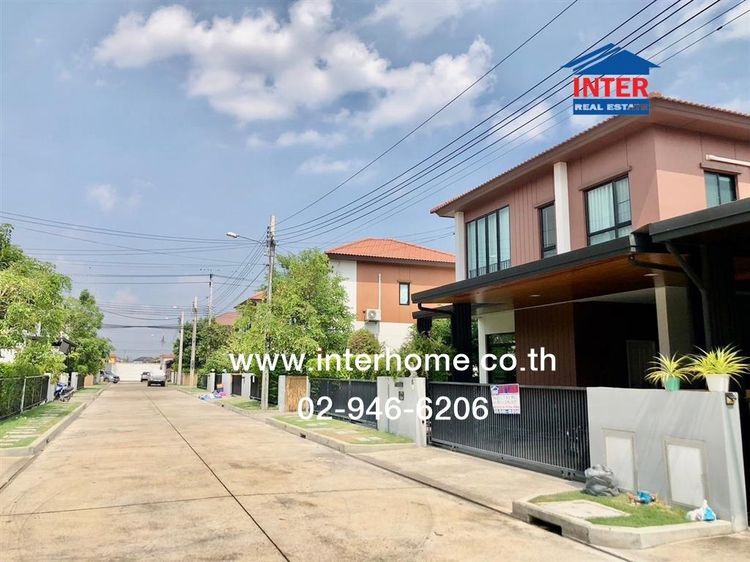 บ้านเดี่ยว 2 ชั้น 53.4 ตร.ว. หมู่บ้านเดอะริคโค้ เรสซิเดนซ์ วงแหวน-หทัยราษฎร์ ซอยไทยรามัญ ถนนกาญจนาภิเษก ถนนไทยรามัญ เขตคลองสามวา กรุงเทพ รูปที่ 2