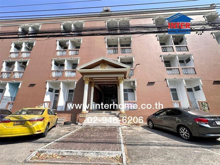 อพาร์ทเม้นท์  4 ชั้น 196 ตร.ว. อพาร์ทเม้นท์ ซอยลาดพร้าว117 ถนนลาดพร้าว ถนนรามคำแหง เขตบางกะปิ กรุงเทพมหานคร