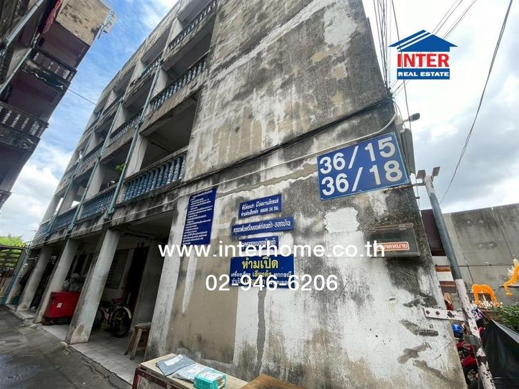 อพาร์ทเม้นท์ 4 ชั้น 100 ตร.ว. อพาร์ทเม้นท์ ซอยโชคดี ถนนประชาราษฎร์สาย1 เขตบางซื่อ กรุงเทพมหานคร