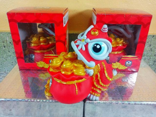 กระปุกออมสิน สิงโตรับทรัพย์ ตรุษจีน รูปที่ 2