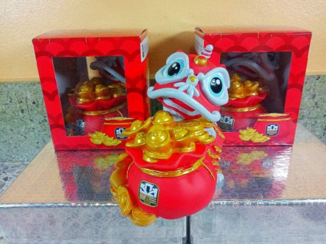 กระปุกออมสิน สิงโตรับทรัพย์ ตรุษจีน รูปที่ 4