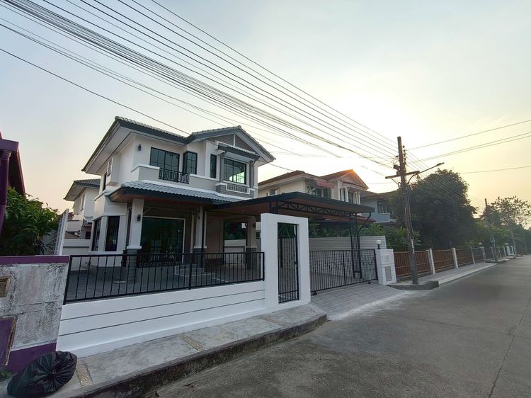 บ้านเดี่ยว มีนบุรี สุวินทวงศ์ หมู่บ้านชัยพฤกษ์ 2 คุ้มเกล้า 12 นัดชมบ้าน081-440-5994 