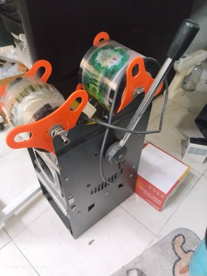 อุปกรณ์ร้านกาแฟ เครื่องซีลแก้ว