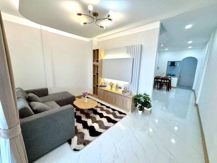 ตกแต่งครบ ทาวน์เฮ้าส์ มีนบุรี คลองสามวา วรางกูล เลียบคลองสอง 6 นัดชมบ้าน 081-440-5994 รูปที่ 4