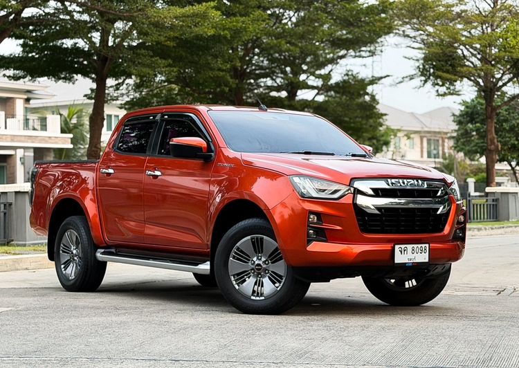 Isuzu D-MAX 2021 1.9 Hi-Lander Stealth Z Pickup ดีเซล ไม่ติดแก๊ส เกียร์อัตโนมัติ ส้ม รูปที่ 3