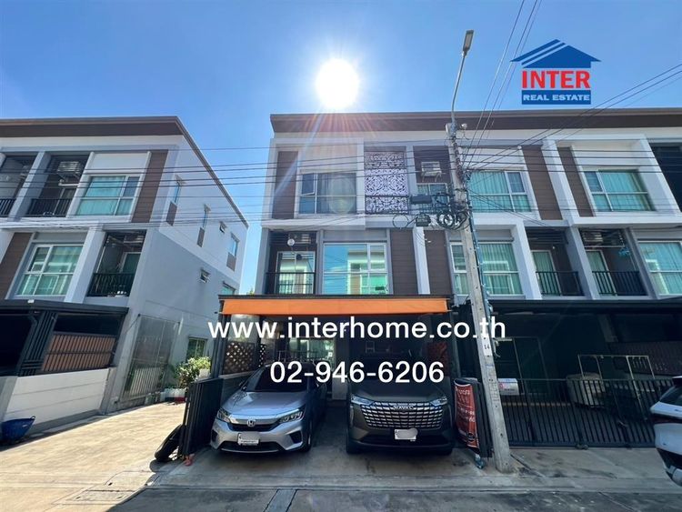 ทาวน์โฮม 3 ชั้น 18.5 ตร.ว. หมู่บ้านลุมพินีทาวน์พาร์ค ท่าข้าม-พระราม2 ซอยพระราม2 ซอย47 ถนนพระราม2 ถนนอนามัยงามเจริญ18 เขตบางขุนเทียน กรุงเทพ รูปที่ 3