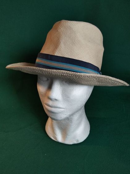 ขอขายหมวกปีกยี่ห้อ Genuine panama hat รุ่น hat of Cain.Hand made in Ecuador.แท้ ไซส์ 59 สภาพยังสวยและยังใหม่สะอาด รูปที่ 2