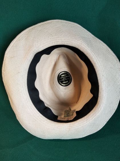 ขอขายหมวกปีกยี่ห้อ Genuine panama hat รุ่น hat of Cain.Hand made in Ecuador.แท้ ไซส์ 59 สภาพยังสวยและยังใหม่สะอาด รูปที่ 10