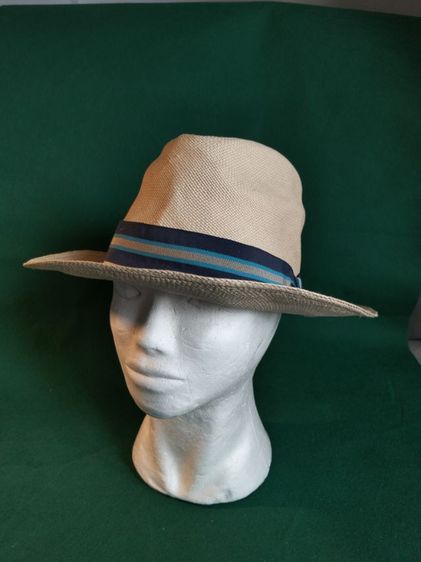ขอขายหมวกปีกยี่ห้อ Genuine panama hat รุ่น hat of Cain.Hand made in Ecuador.แท้ ไซส์ 59 สภาพยังสวยและยังใหม่สะอาด รูปที่ 12