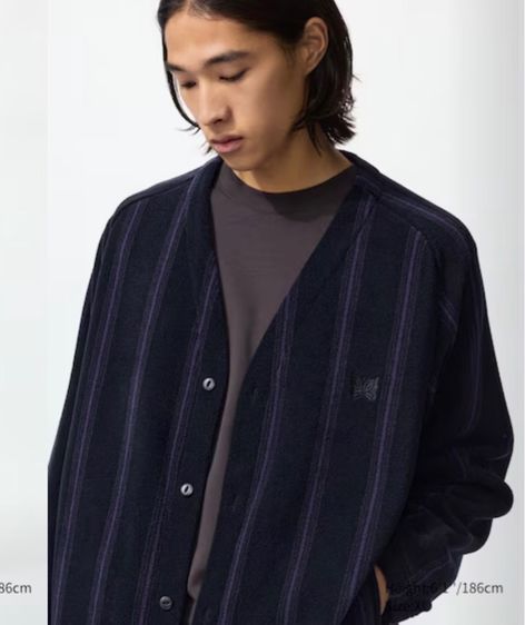 ใหม่ Uniqlo x Needle ของแท้ คาร์ดิแกน