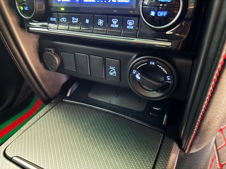 Toyota Fortuner 2024 2.8 GR Sport Black Top 4WD Utility-car ดีเซล ไม่ติดแก๊ส เกียร์อัตโนมัติ แดง รูปที่ 4