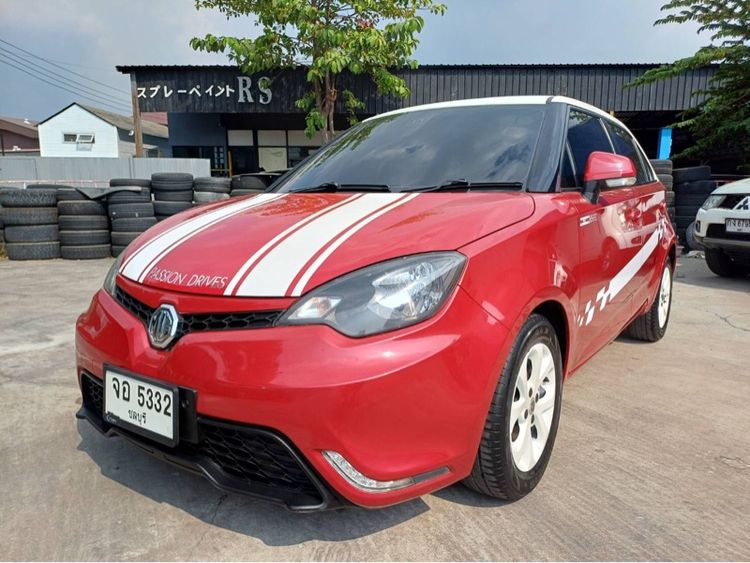 MG MG3 2015 1.5 X Utility-car เบนซิน ไม่ติดแก๊ส เกียร์อัตโนมัติ แดง รูปที่ 4