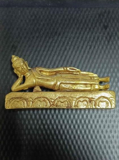 พระปางไสยาสน์ พระกรุอยุธยา สีทองอร่าม เก่า หายาก สวยมาก มีน้ำหนัก น่าสะสม รูปที่ 5