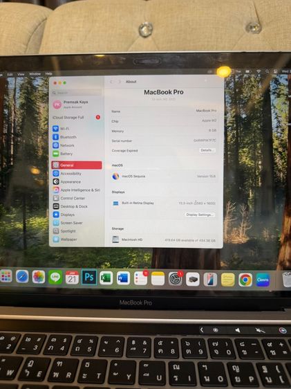 MacBook Pro 13" m2 2022 รูปที่ 5