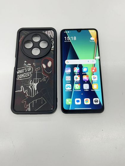 Xiaomi อื่นๆ POCO C75 6 128 GB ดำ ไม่เคยซ่อม สแกนได้ แบตนาน ใช้งานได้ดี ราคาถูกใจ