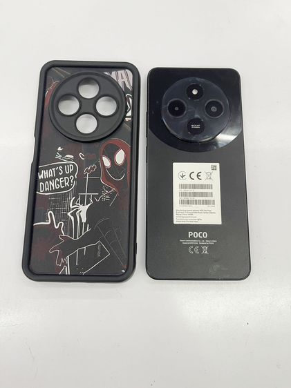 POCO C75 6 128 GB ดำ ไม่เคยซ่อม สแกนได้ แบตนาน ใช้งานได้ดี ราคาถูกใจ รูปที่ 2