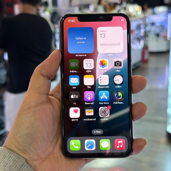 64 GB iPhone Xs 64GB สีทอง เครื่องศูนย์ โมเดลTH สภาพสวยมาก🥰🥰