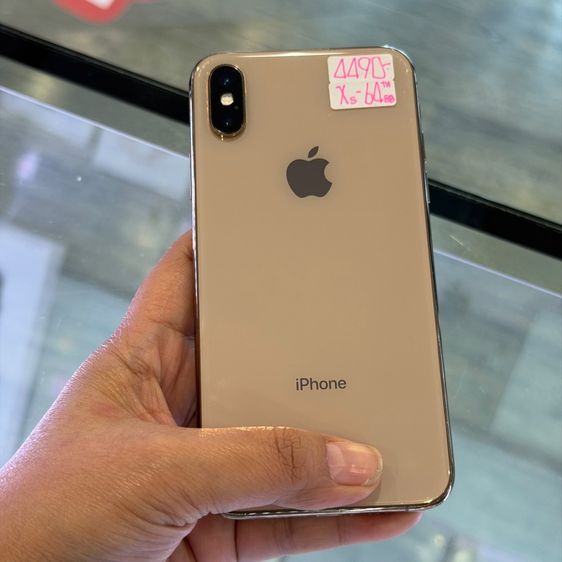 iPhone Xs 64GB สีทอง เครื่องศูนย์ โมเดลTH สภาพสวยมาก🥰🥰 รูปที่ 2