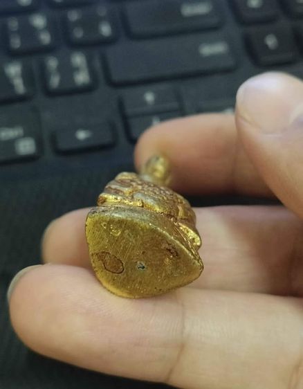 พระกรุอยุธยา สีทองอร่าม เก่ามาก หายาก สวยมาก มีน้ำหนัก น่าสะสม รูปที่ 8