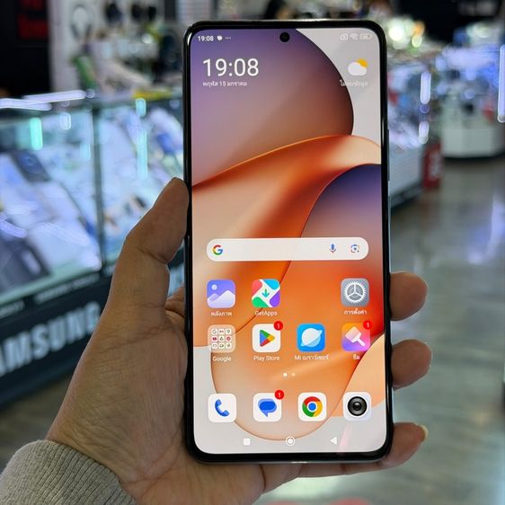 256 GB Xiaomi 12T Pro สีเงิน เครื่องศูนย์ สภาพสวยมาก จอ6.67นิ้ว แรม12รอม256 Snap8 Gen1 กล้อง200ล้าน(3ตัว)🔥🔥