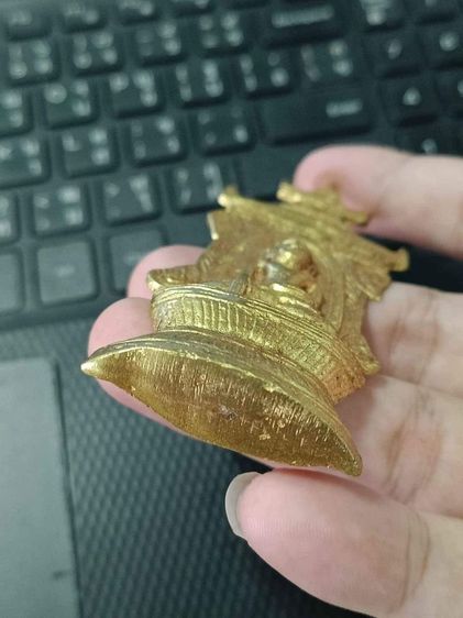 พระกรุอยุธยา ศิลปะเชียงแสน สีทองอร่าม เก่า สวยมาก หายาก มีน้ำหนัก น่าสะสม รูปที่ 7