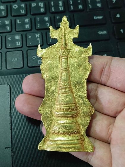 พระกรุอยุธยา ศิลปะเชียงแสน สีทองอร่าม เก่า สวยมาก หายาก มีน้ำหนัก น่าสะสม รูปที่ 2