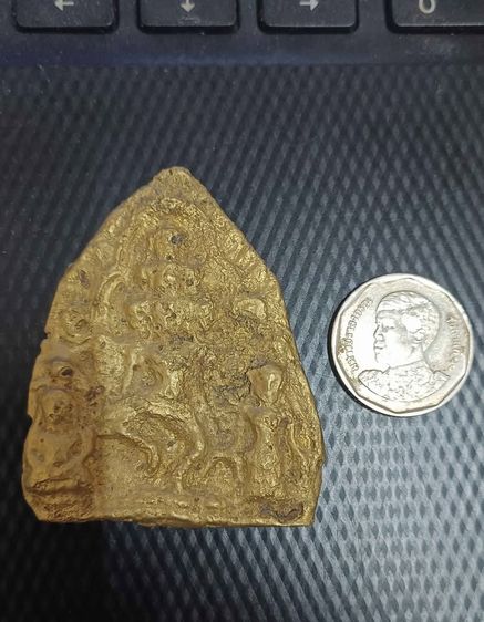 พระเหวัชระ พระกรุลพบุรี สีทองอร่าม เก่ามาก หายาก สวยมาก มีน้ำหนัก น่าสะสม รูปที่ 6