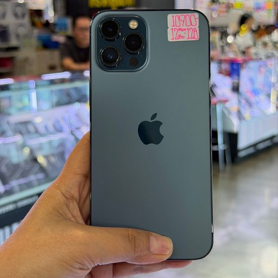 iPhone12 Pro Max 128GB สีฟ้า เครื่องศูนย์ โมเดลTH สภาพสวยมาก🥰🥰 รูปที่ 2