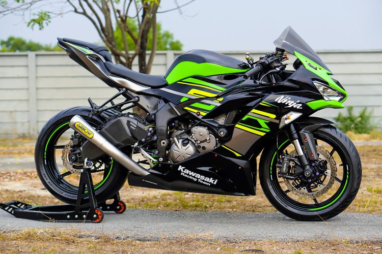 KAWASAKI ZX-6R ABS ปี 2019 เริ่มต้นฟรีดาวน์ พร้อมของแต่งจัดเต็ม รูปที่ 2