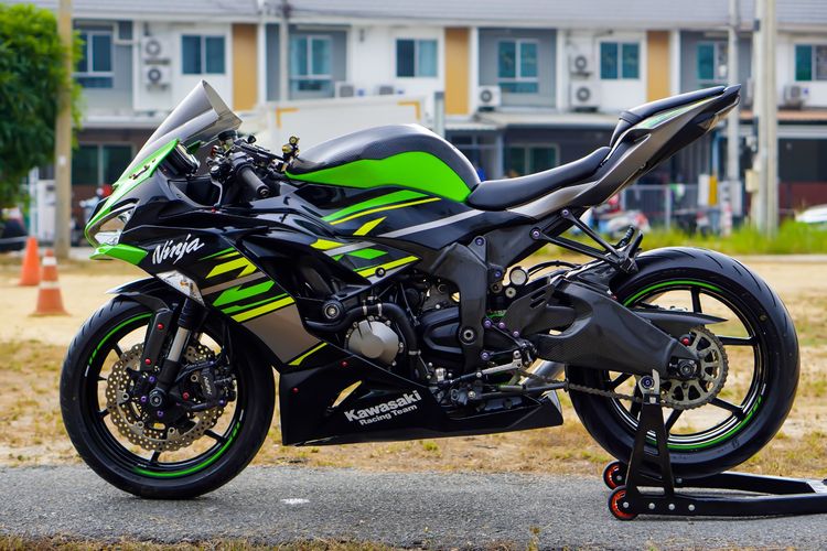 KAWASAKI ZX-6R ABS ปี 2019 เริ่มต้นฟรีดาวน์ พร้อมของแต่งจัดเต็ม รูปที่ 5