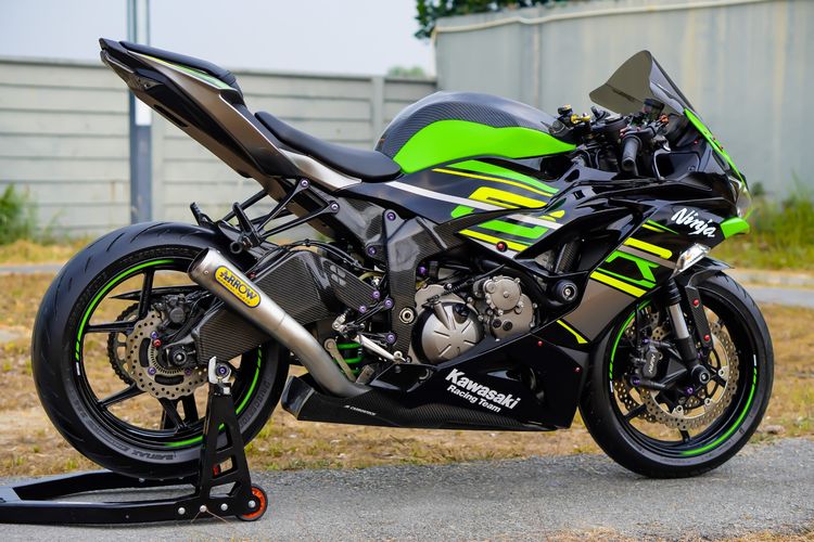 KAWASAKI ZX-6R ABS ปี 2019 เริ่มต้นฟรีดาวน์ พร้อมของแต่งจัดเต็ม รูปที่ 18