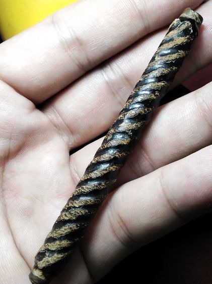 ❌ปิดครับ❌ตะกรุดเก่าถักเชือกลงรักครับ รูปที่ 11